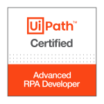 UiPath Certified Advanced RPA Developer 